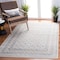 Safavieh 4 x 6 ft. Brentwood Transitional Rectangle Power Loomed Rug, Ivory & Grey BNT899B-4 - alternate 5